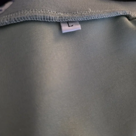 Mint Green Wide-Leg Lounge Set – Size Large - Picture 8 of 8